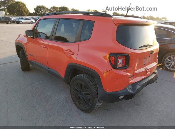 ZACCJBAB1JPJ00722 2018 JEEP RENEGADE Orange Tył lewy