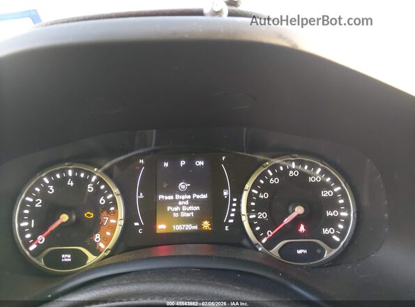 ZACCJBAB1JPJ00722 2018 JEEP RENEGADE Orange Widok tylnych siedzeń