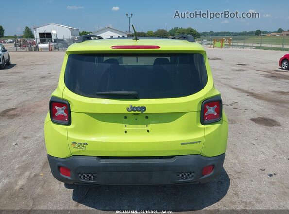 ZACCJBAB3HPF91808 2017 JEEP RENEGADE Зеленый 