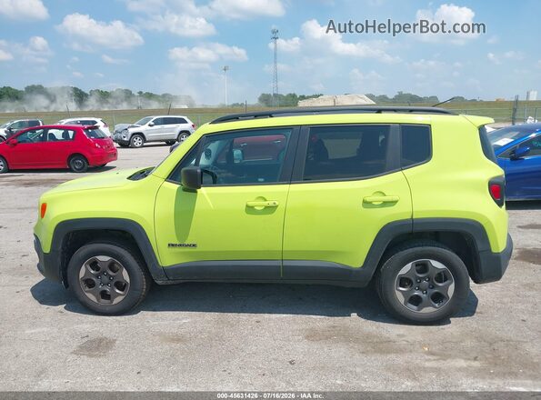 ZACCJBAB3HPF91808 2017 JEEP RENEGADE Зеленый Панорамный вид салона 360°