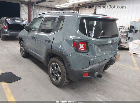 ZACCJBAB3HPG54101 2017 JEEP RENEGADE Синий Задняя левая четверть