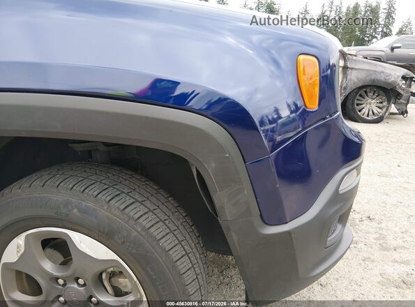 ZACCJBAB3JPH19339 2018 JEEP RENEGADE Blue Դիմացի տեսք