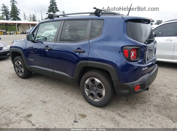 ZACCJBAB3JPH19339 2018 JEEP RENEGADE Blue Հետևի ձախ