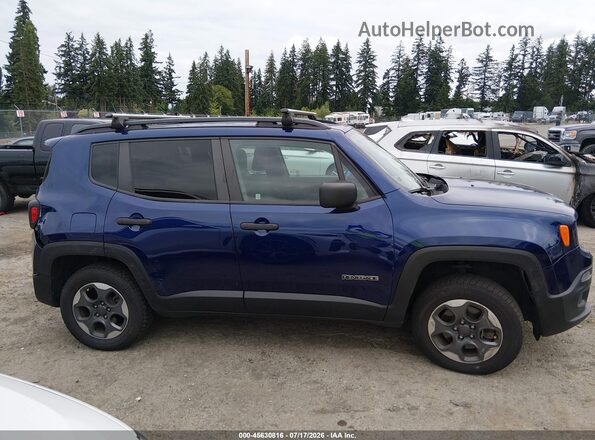 ZACCJBAB3JPH19339 2018 JEEP RENEGADE Blue Սալոնի հետևի տեսք