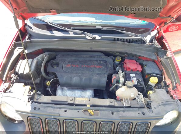 ZACCJBAB3JPH49179 2018 JEEP RENEGADE Red Հետևի տեսք