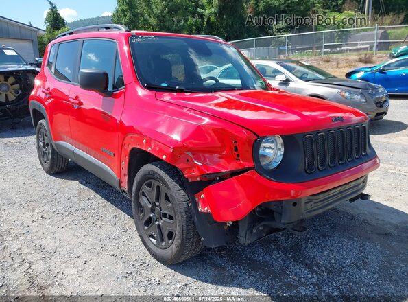 ZACCJBAB3JPH49179 2018 JEEP RENEGADE Red Դիմացի տեսք