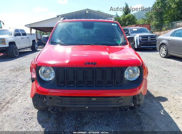 ZACCJBAB3JPH49179 2018 JEEP RENEGADE Red Սալոնի հետևի տեսք