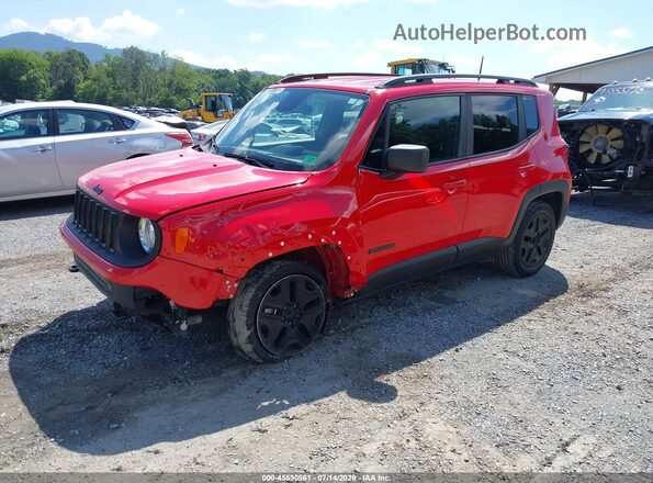 ZACCJBAB3JPH49179 2018 JEEP RENEGADE Red Առջևի ձախ երեք քառորդ տեսարան