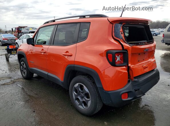 ZACCJBAB3JPH50770 2018 JEEP RENEGADE Orange Rear left
