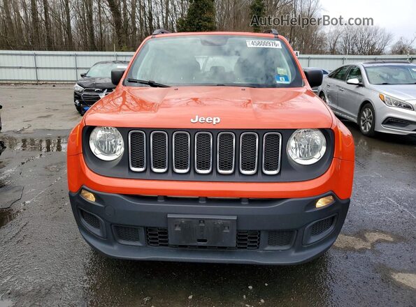 ZACCJBAB3JPH50770 2018 JEEP RENEGADE Orange Front view