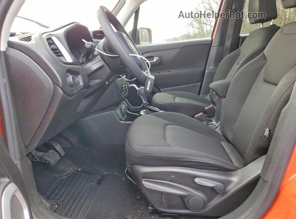 ZACCJBAB3JPH50770 2018 JEEP RENEGADE Orange Front interior view