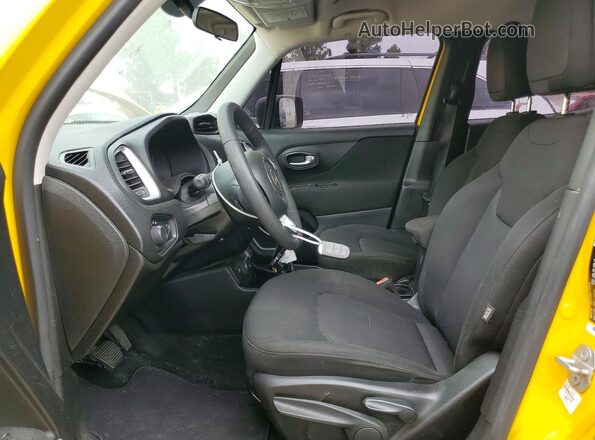 ZACCJBAB3JPH78097 2018 JEEP RENEGADE Yellow Front interior view