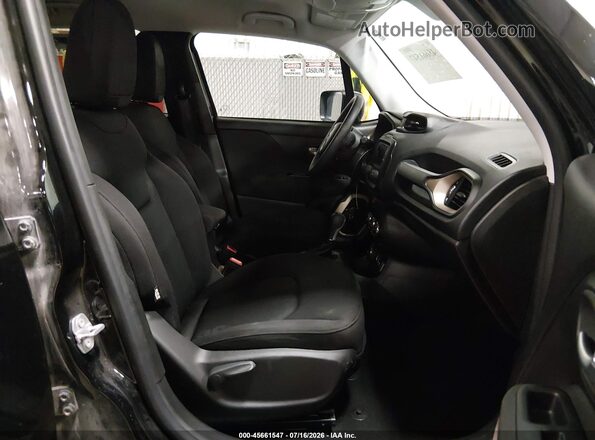 ZACCJBAB4HPG19051 2017 JEEP RENEGADE Black წინა სალონის ხედი