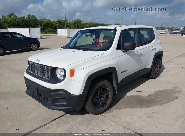 ZACCJBAB4JPJ57237 2018 JEEP RENEGADE White Front left