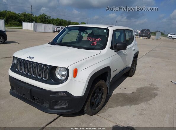ZACCJBAB4JPJ57237 2018 JEEP RENEGADE White Front view