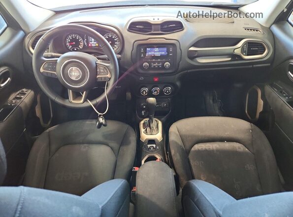 ZACCJBAB5HPG56478 2017 JEEP RENEGADE Blue Vista del salpicadero
