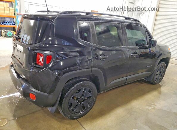 ZACCJBAB5JPH38135 2018 JEEP RENEGADE Black Trasero derecho