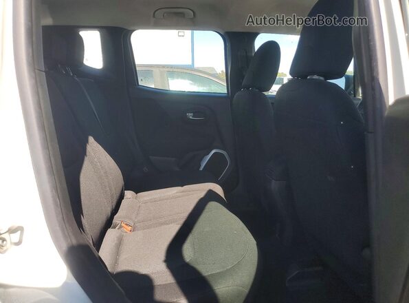 ZACCJBAB5JPH68557 2018 JEEP RENEGADE White უკანა სავარძლების ხედი