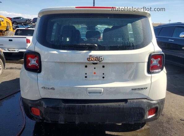 ZACCJBAB5JPH68557 2018 JEEP RENEGADE White უკანა ხედი