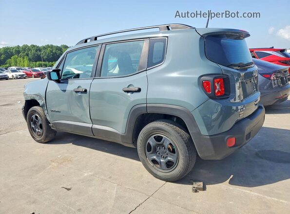 ZACCJBAB5JPJ01131 2018 JEEP RENEGADE Бирюзовый Задняя левая четверть