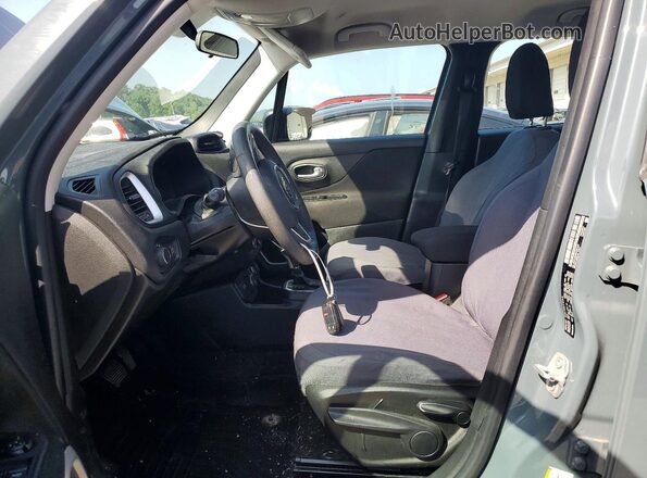 ZACCJBAB5JPJ01131 2018 JEEP RENEGADE Бирюзовый Вид салона спереди
