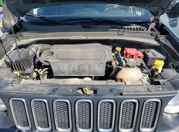 ZACCJBAB5JPJ01131 2018 JEEP RENEGADE Бирюзовый Вид подкапотного пространства