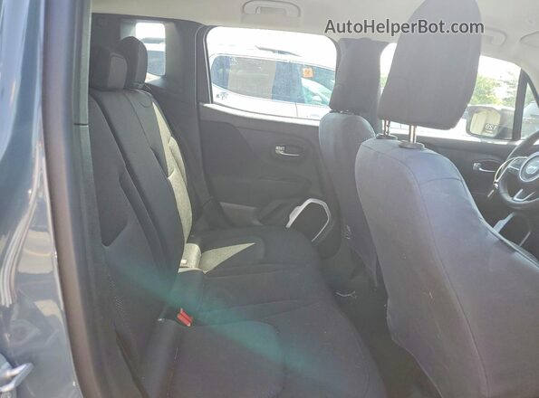 ZACCJBAB5JPJ01131 2018 JEEP RENEGADE Бирюзовый Вид задней части салона
