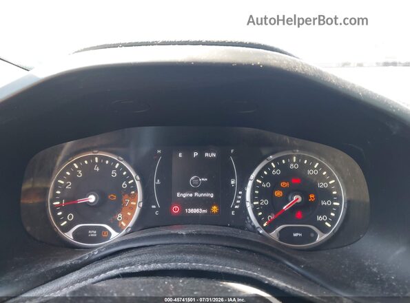 ZACCJBAB6HPF99580 2017 JEEP RENEGADE Red უკანა სავარძლების ხედი