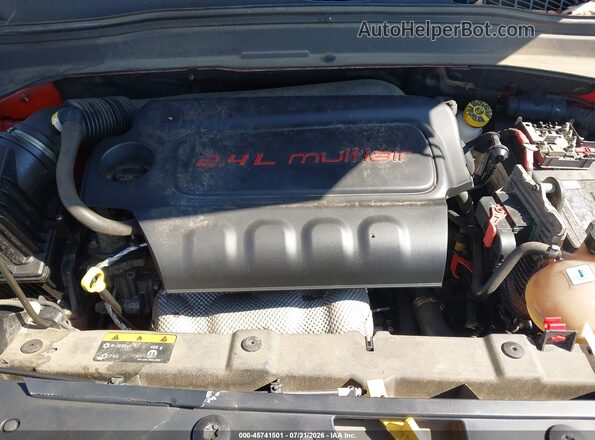 ZACCJBAB6HPF99580 2017 JEEP RENEGADE Red უკანა ხედი