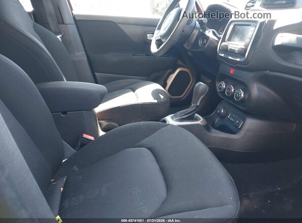 ZACCJBAB6HPF99580 2017 JEEP RENEGADE Red წინა სალონის ხედი