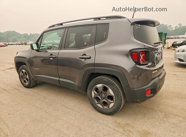 ZACCJBAB6HPG55839 2017 JEEP RENEGADE Gray Tył lewy