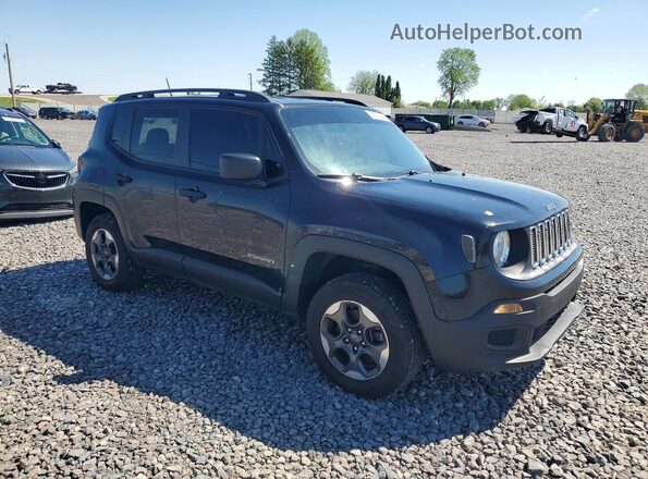 ZACCJBAB6JPH36247 2018 JEEP RENEGADE Black Delantero derecho