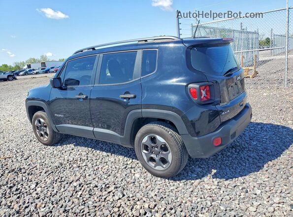 ZACCJBAB6JPH36247 2018 JEEP RENEGADE Black Trasero izquierdo