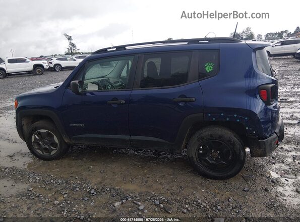 ZACCJBAB7HPG20579 2017 JEEP RENEGADE Blue Widok wnętrza 360 stopni