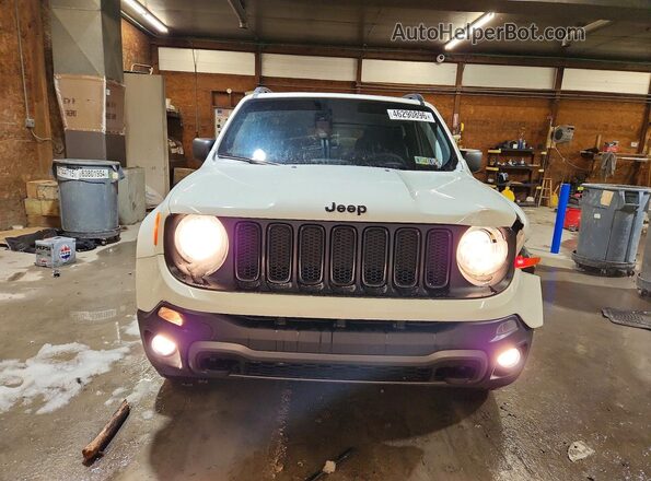 ZACCJBAB7JPH95288 2018 JEEP RENEGADE White წინა ხედი