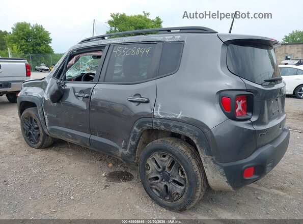 ZACCJBAB7JPJ11613 2018 JEEP RENEGADE Gray Задня ліва чверть