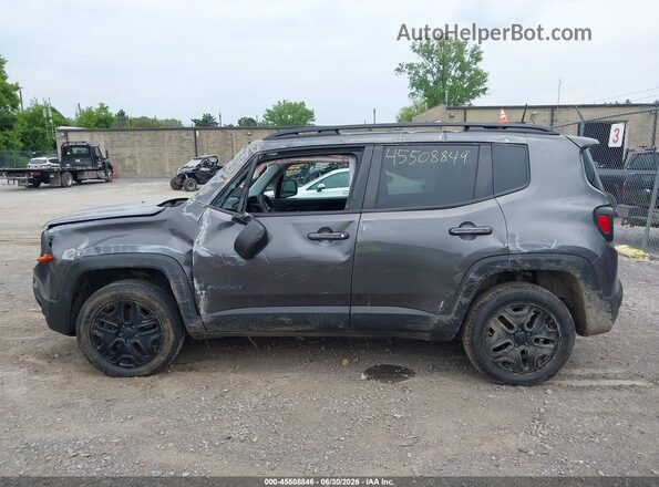 ZACCJBAB7JPJ11613 2018 JEEP RENEGADE Gray 