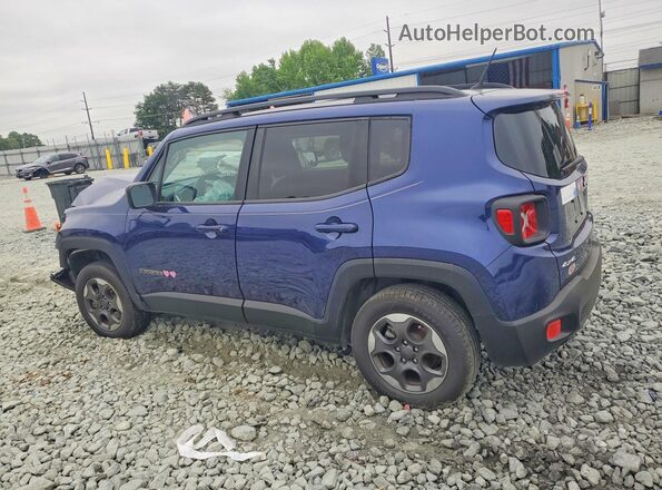 ZACCJBAB8JPH49338 2018 JEEP RENEGADE Blue უკანა მარცხენა