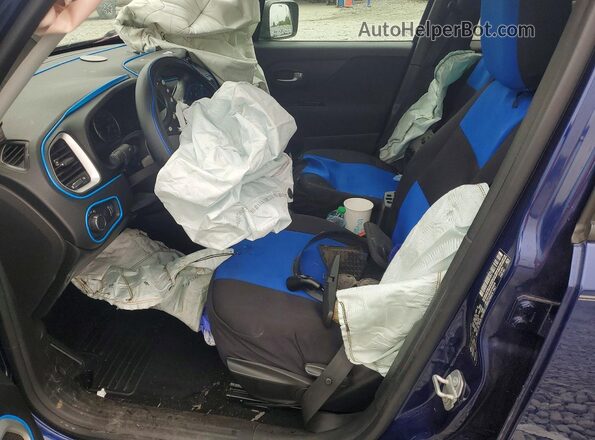 ZACCJBAB8JPH49338 2018 JEEP RENEGADE Blue წინა სალონის ხედი