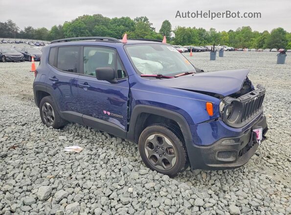 ZACCJBAB8JPH49338 2018 JEEP RENEGADE Blue წინა მარჯვენა