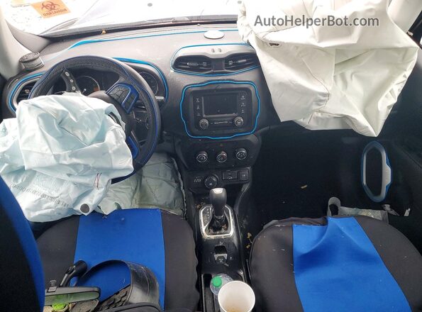 ZACCJBAB8JPH49338 2018 JEEP RENEGADE Blue წინა პანელის ხედი