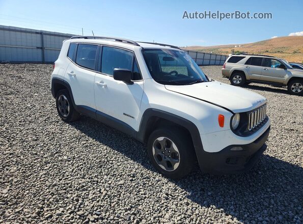 ZACCJBAB9HPE89140 2017 JEEP RENEGADE White წინა მარჯვენა