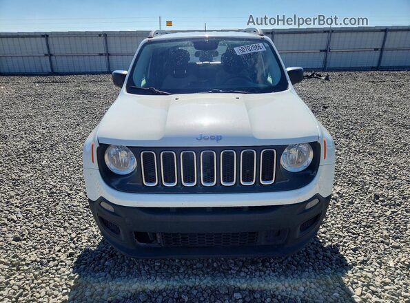 ZACCJBAB9HPE89140 2017 JEEP RENEGADE White წინა ხედი