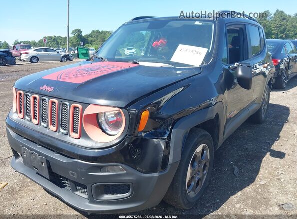 ZACCJBABXHPE66224 2017 JEEP RENEGADE Black Vista frontal