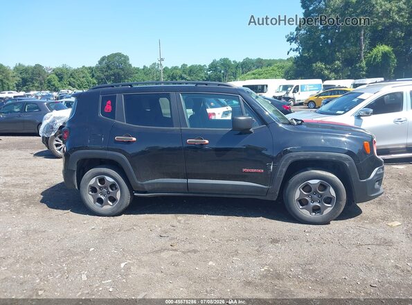 ZACCJBABXHPE66224 2017 JEEP RENEGADE Black Vista interior trasera