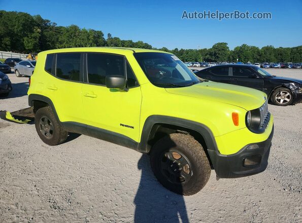 ZACCJBABXJPH95110 2018 JEEP RENEGADE Green Առջևի աջ