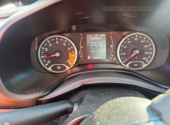 ZACCJBABXJPH95110 2018 JEEP RENEGADE Green Սարքավորումների վահանակի տեսք