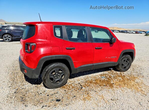 ZACCJBAH0HPE66513 2017 JEEP RENEGADE Red Tył prawy