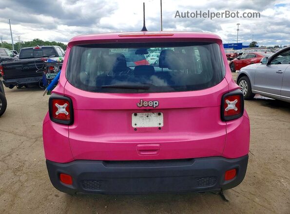 ZACCJBAH7JPH22216 2018 JEEP RENEGADE Pink Rear view