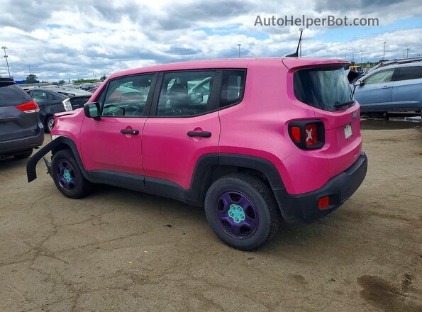ZACCJBAH7JPH22216 2018 JEEP RENEGADE Pink Rear left